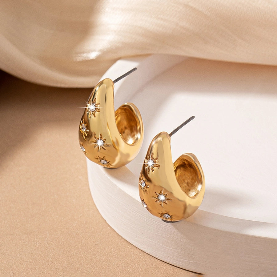 water droplets 14k gold