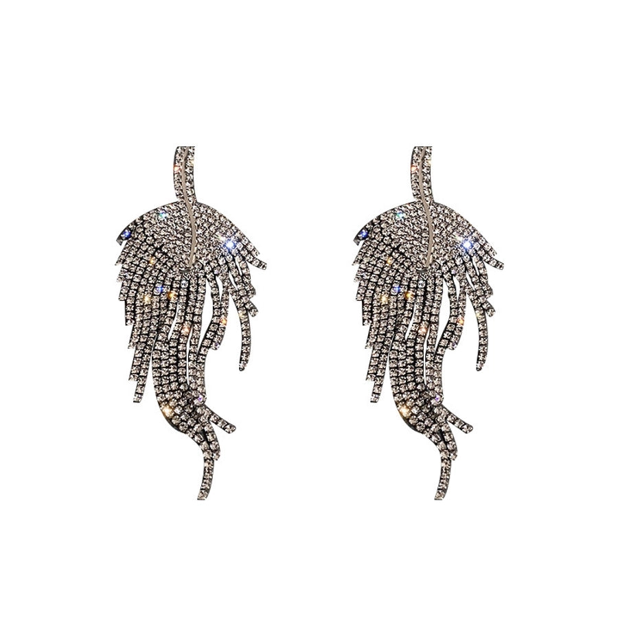 Leaf Diamond Earrings