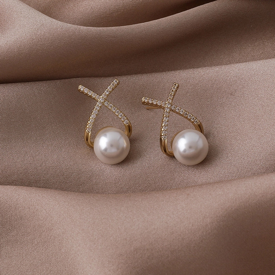 elegant flower earrings