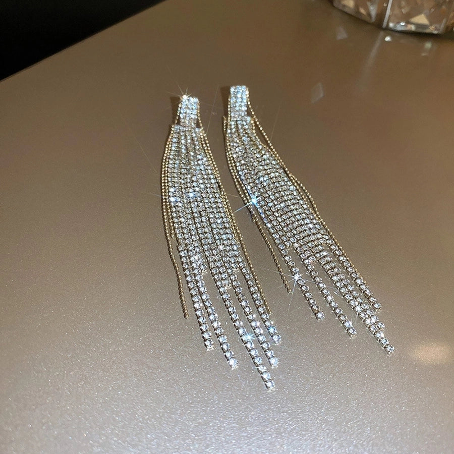 alloy tassel rhinestones