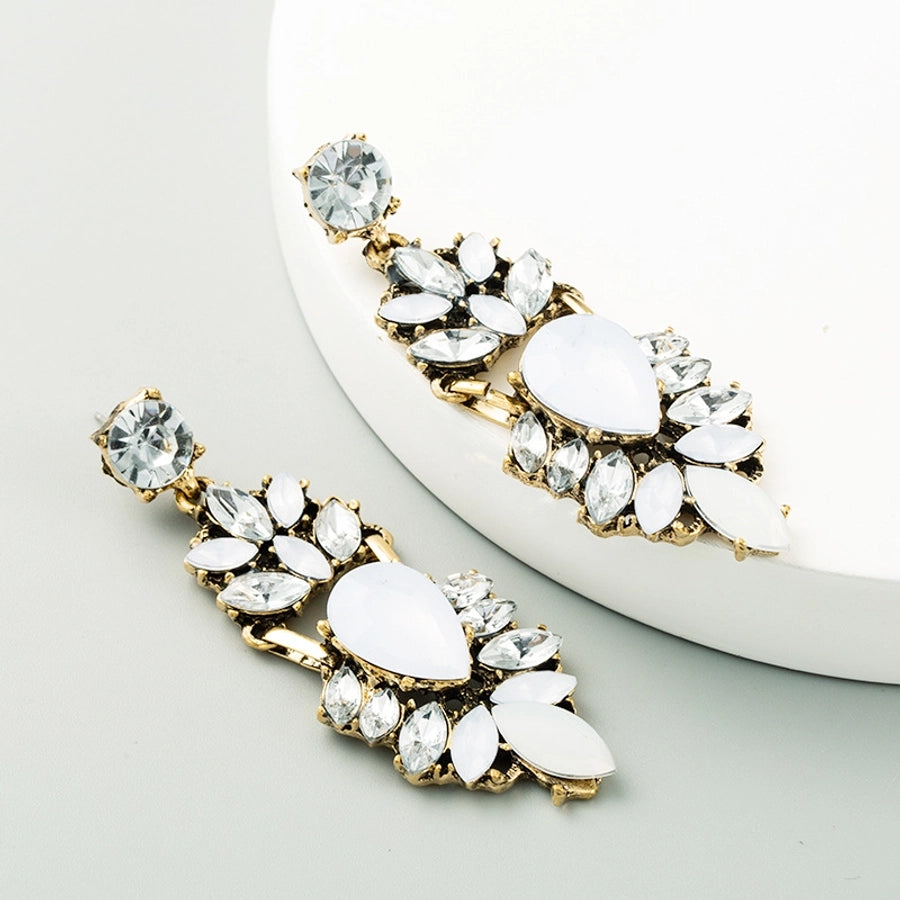 exaggerated long earrings