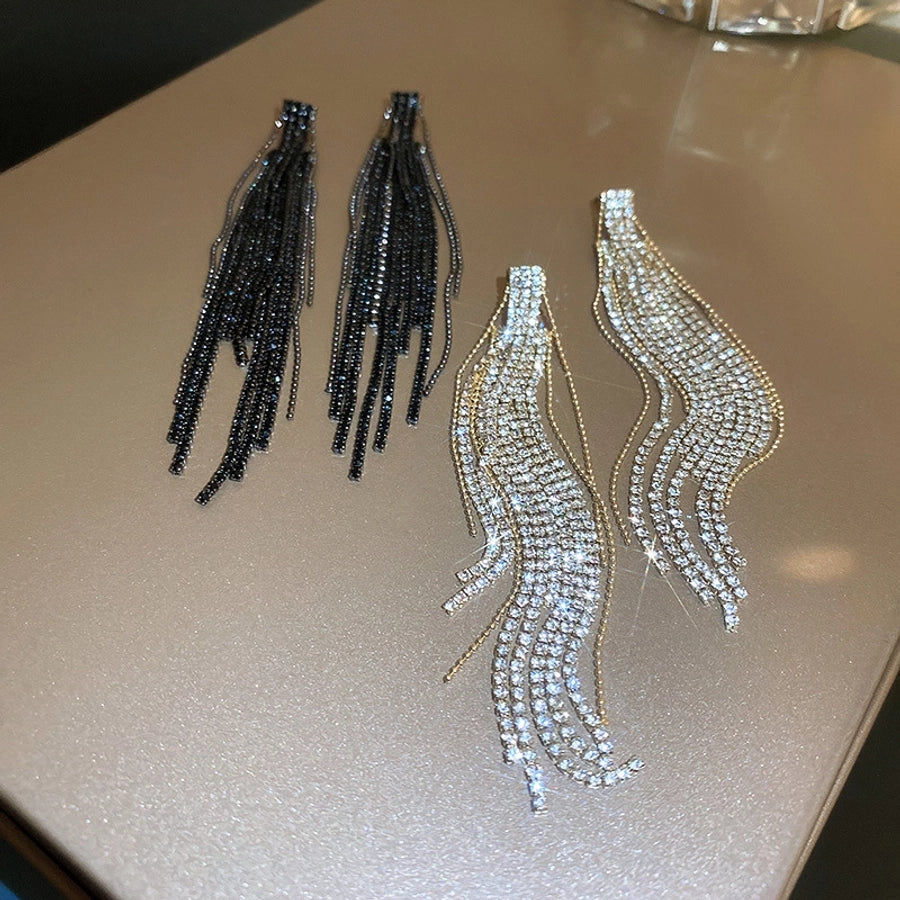 alloy tassel rhinestones
