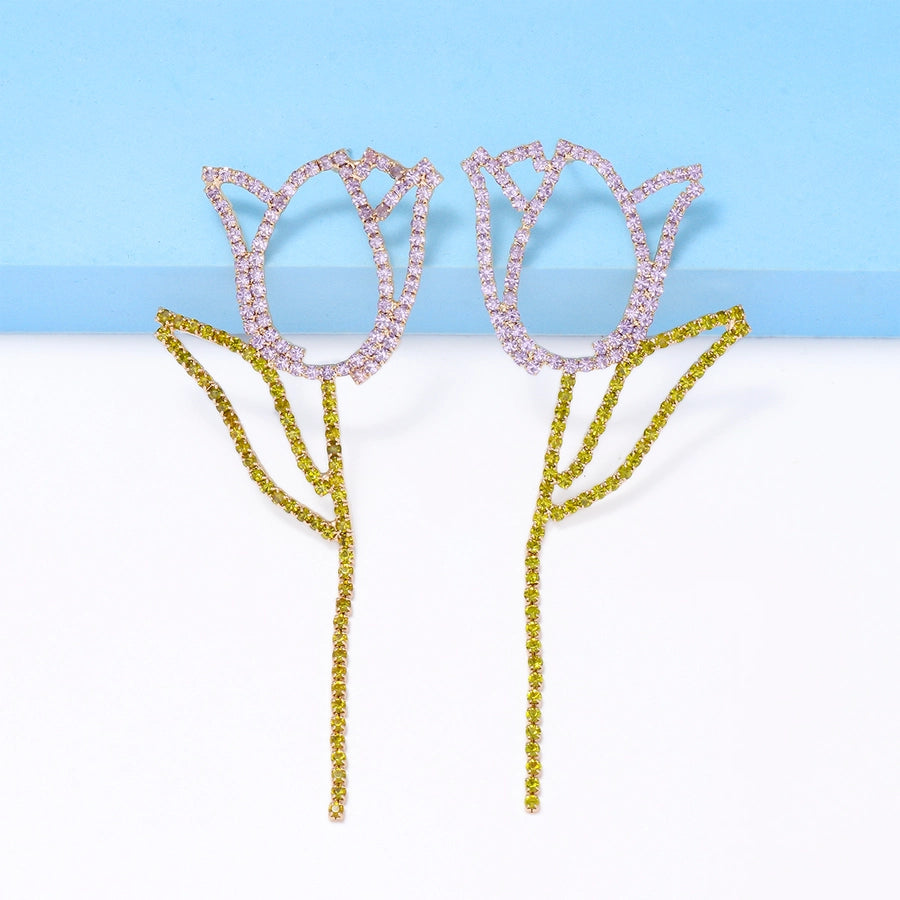elegant flower ear