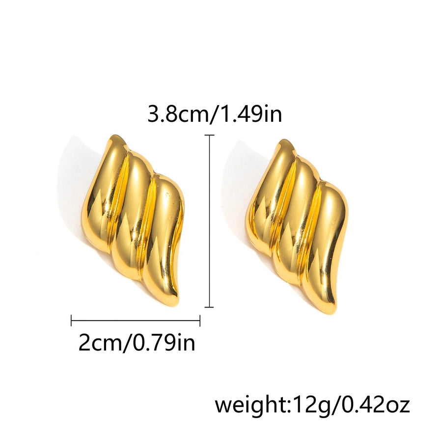 Oval Heart Stainless Steel