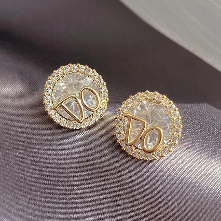 elegant flower earrings