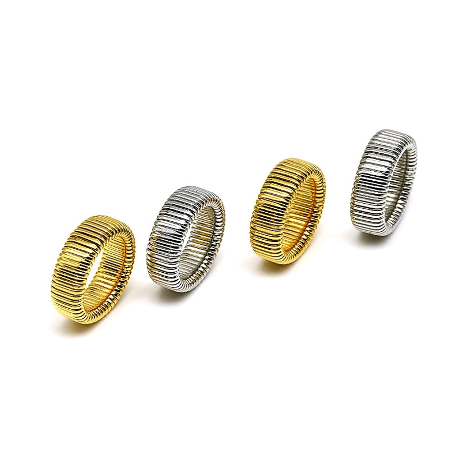 Solid Color Titanium Steel Rings