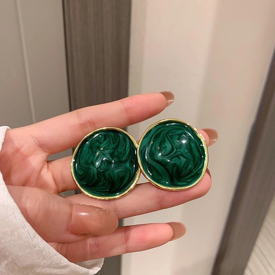 retro geometric resin irregular