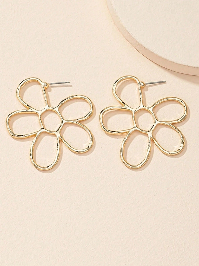 Flower Hollow Titanium Steel