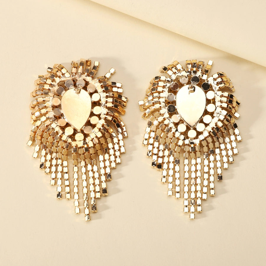 rhinestones earrings