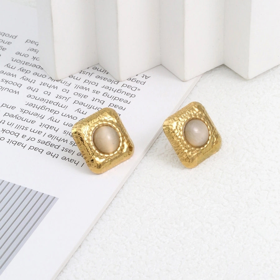 Square Inlay Stainless Steel