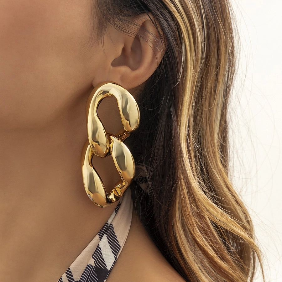 irregular shape earrings