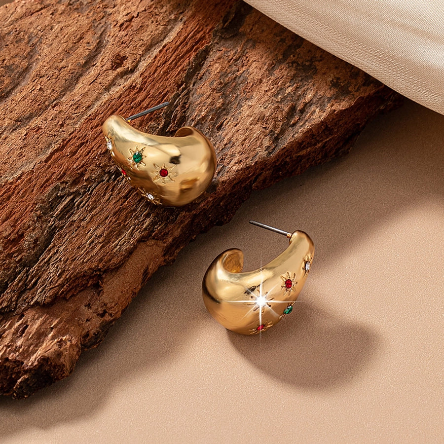 water droplets 14k gold