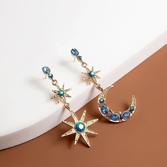 retro star moon alloy