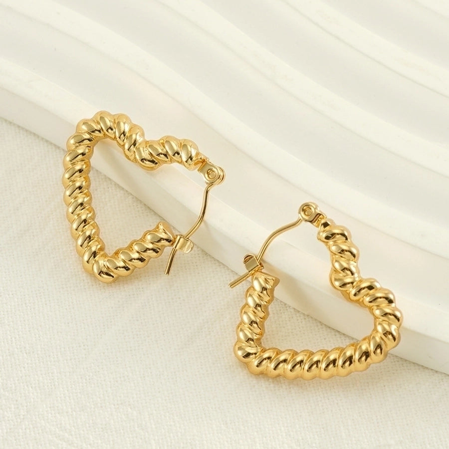 Stainless Steel Hoop Earrings