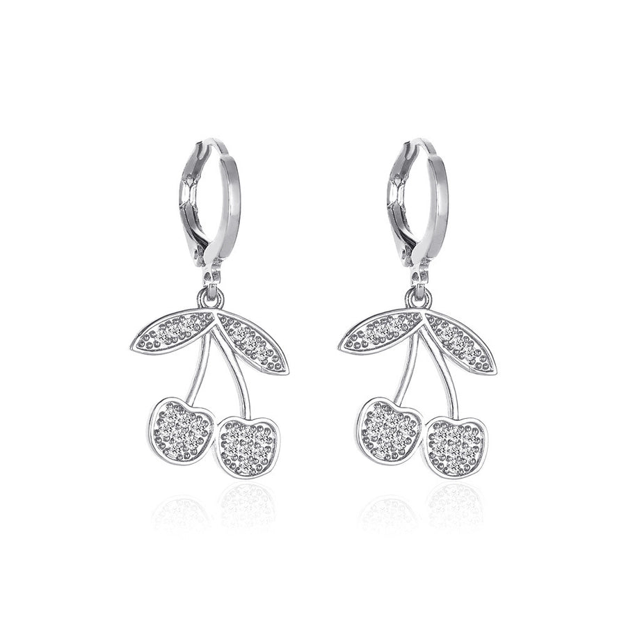 new cherry earrings