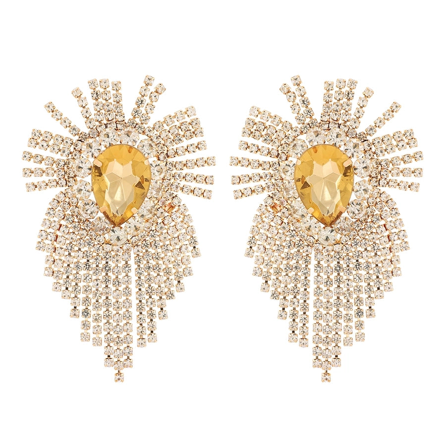 rhinestones earrings