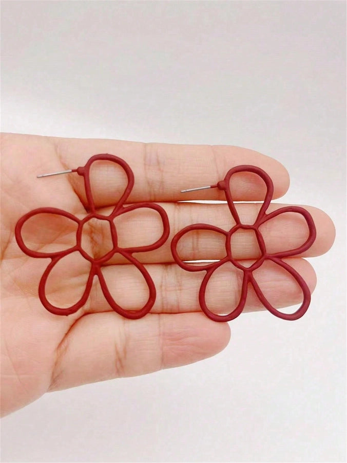 Flower Hollow Titanium Steel