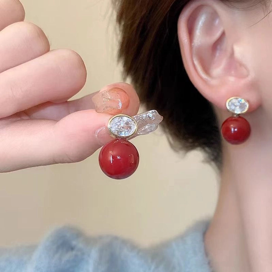 elegant round pearls