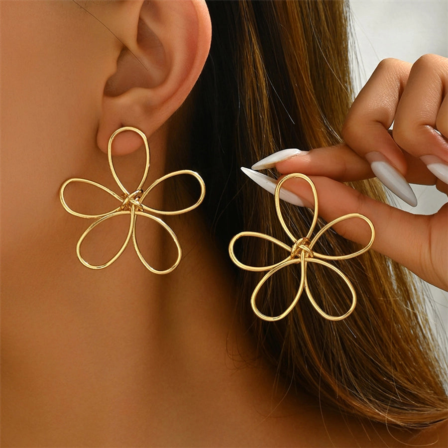 French Streetwear Flower Bow