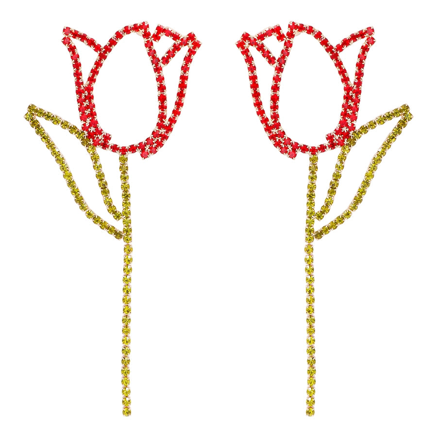 elegant flower ear