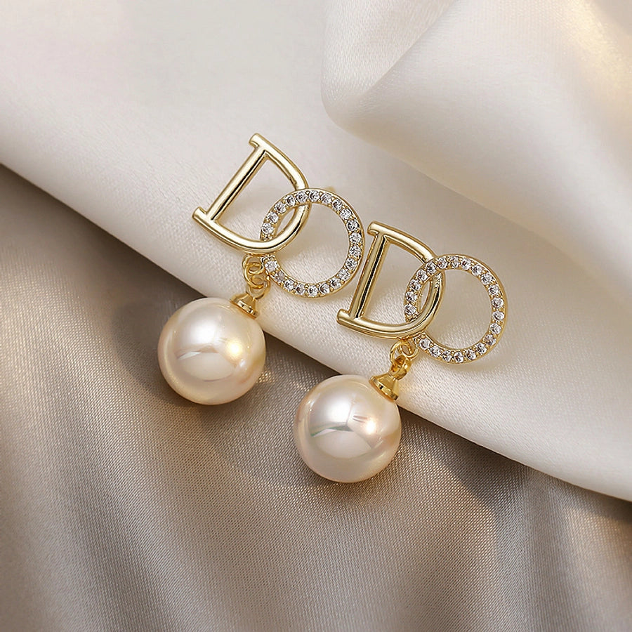 elegant flower earrings