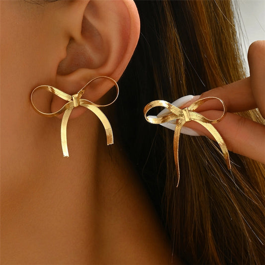 French Streetwear Flower Bow