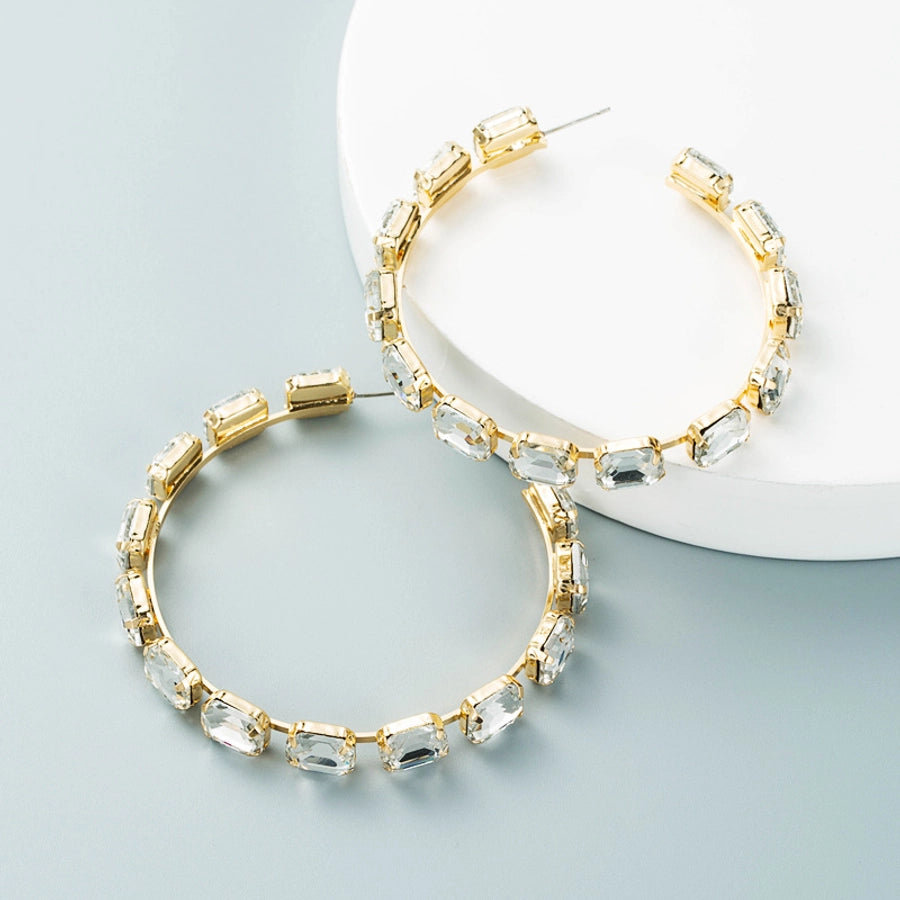 alloy inlay rhinestone