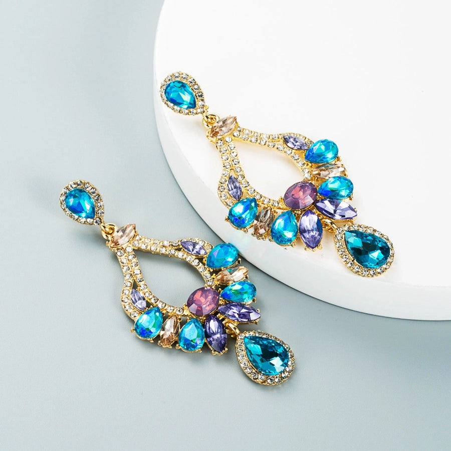 Diamond  Drop Earrings