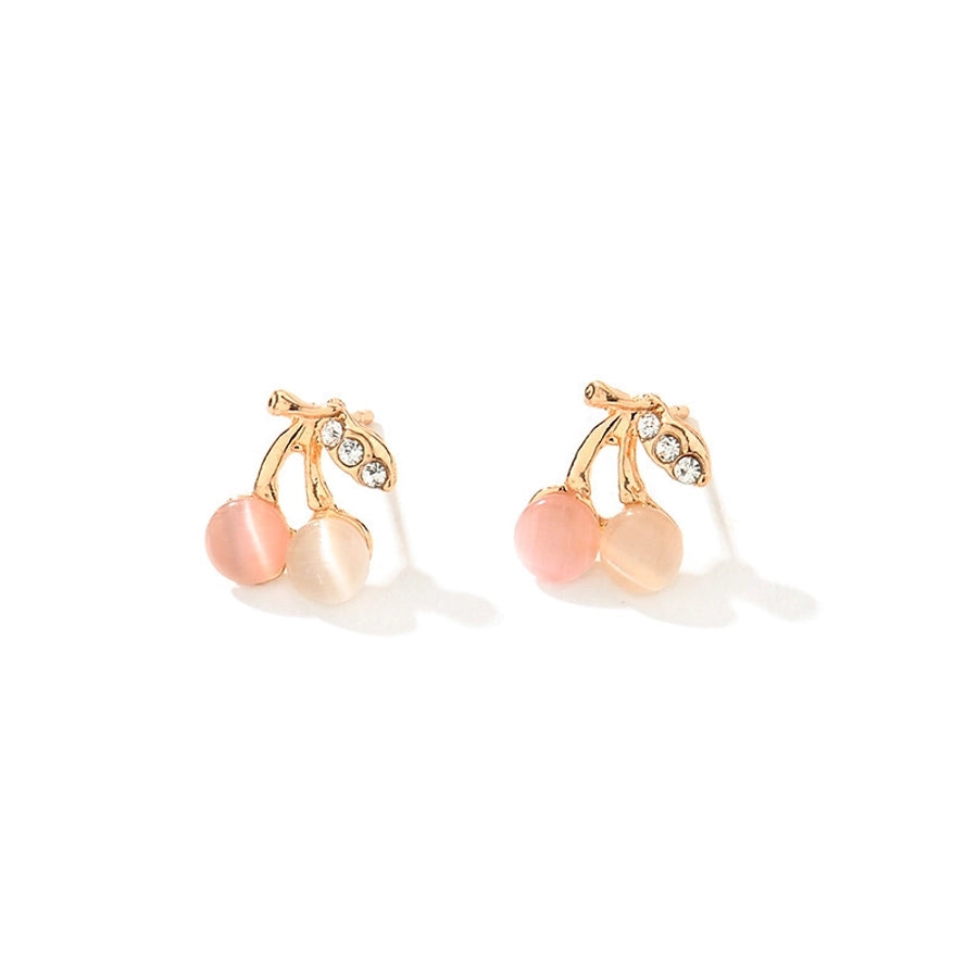 new cherry earrings