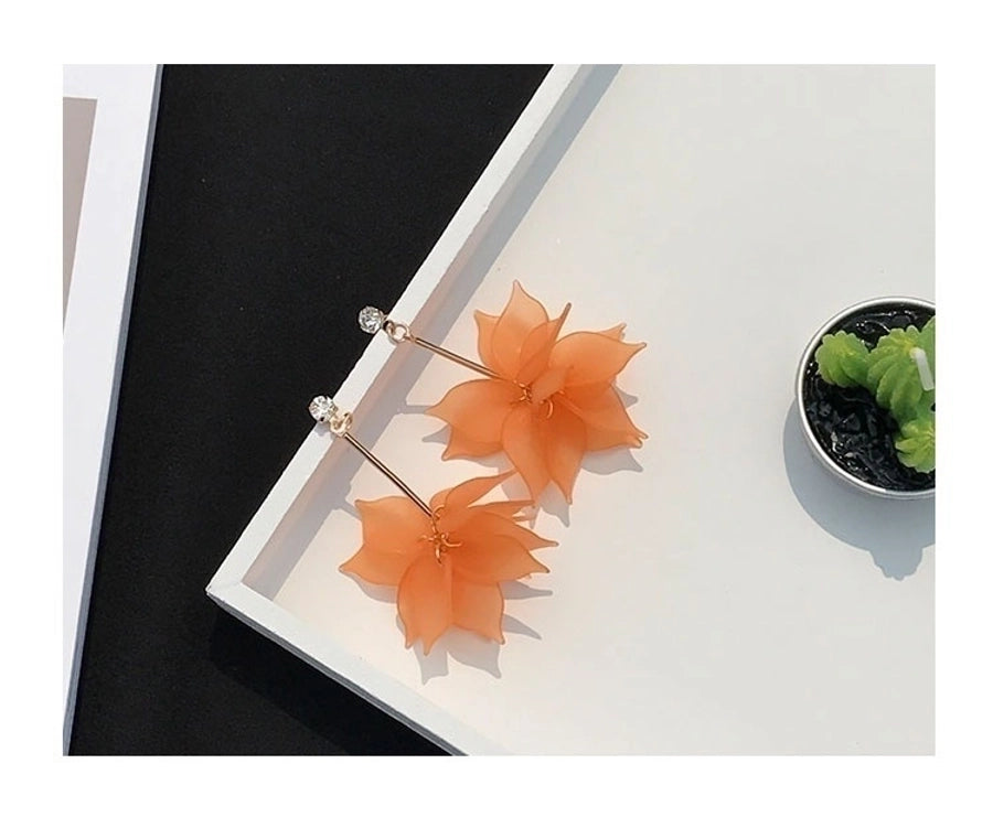 Flower Drop Earrings