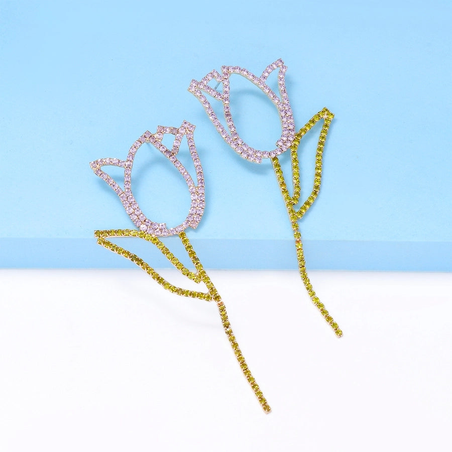 elegant flower ear