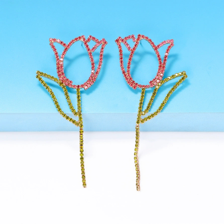 elegant flower ear