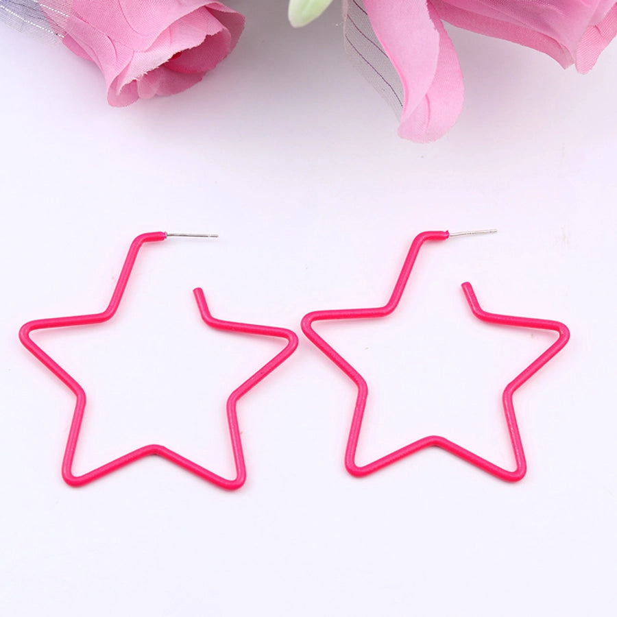 star heart shape arylic