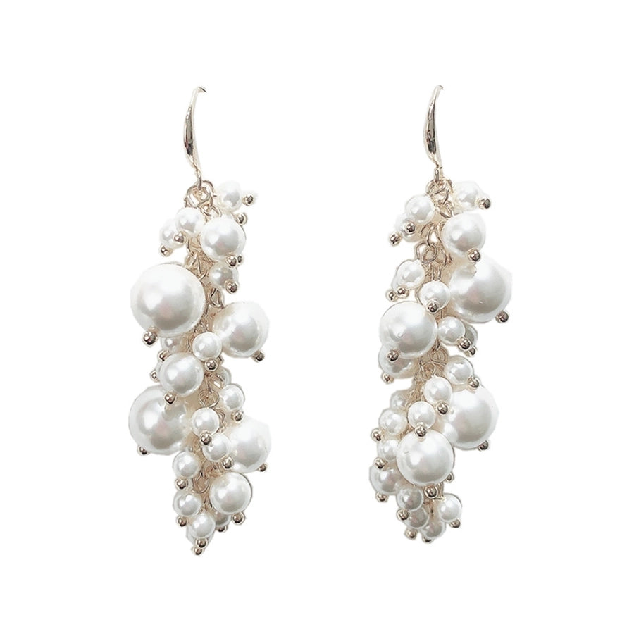 vintage pearl earrings