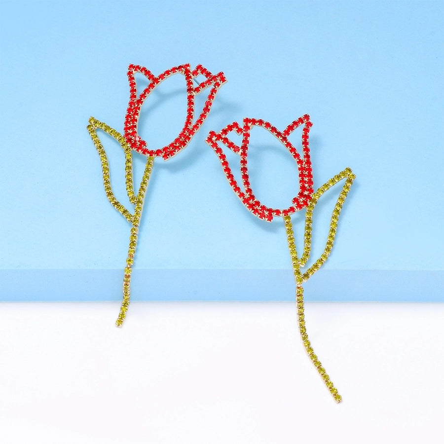 elegant flower ear