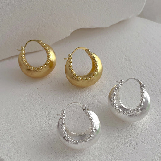 Hoop earrings