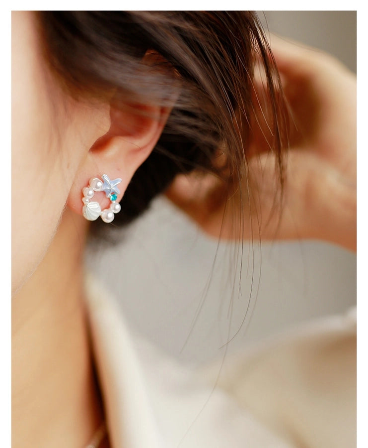 Pearl Ear Studs