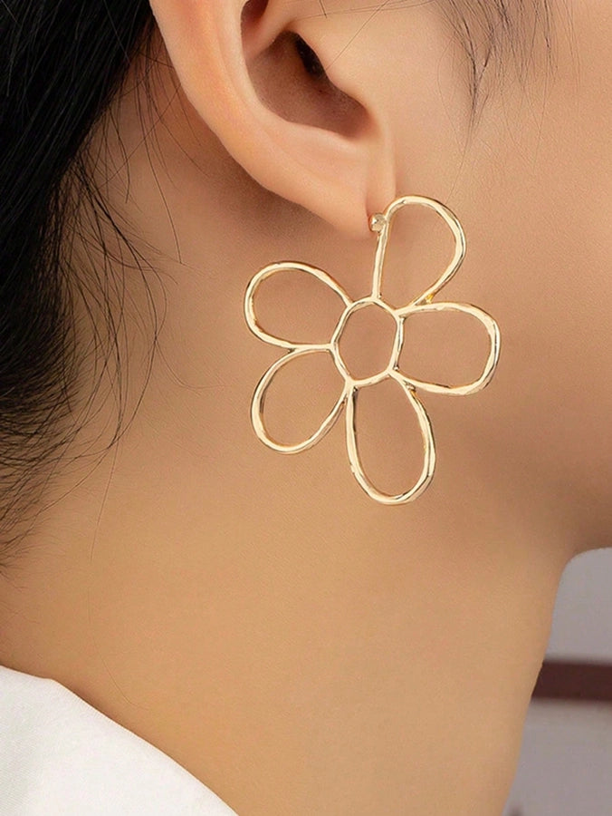 Flower Hollow Titanium Steel
