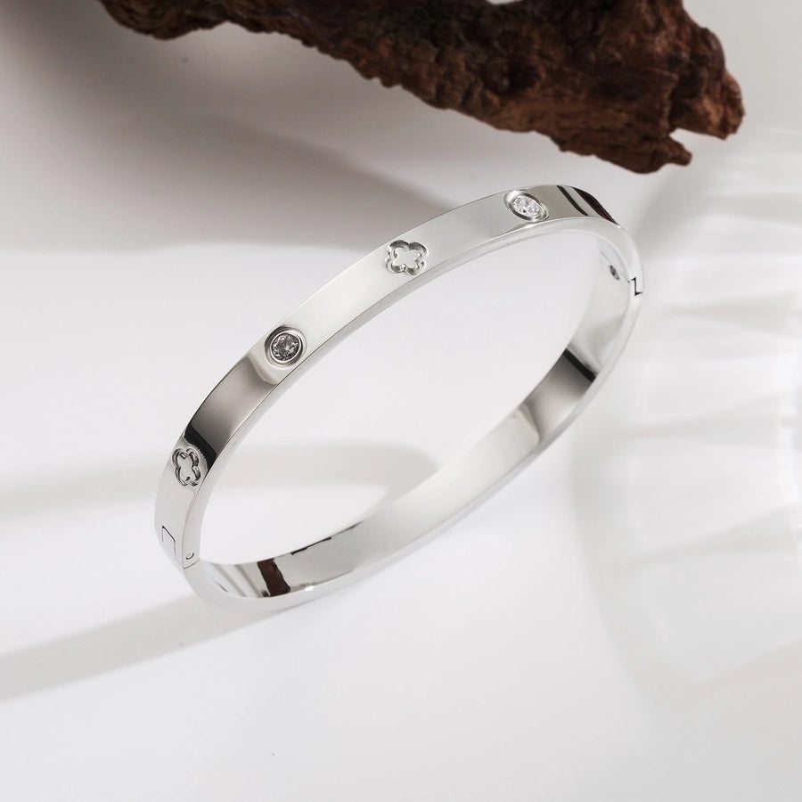 French Stainless Steel Bangle