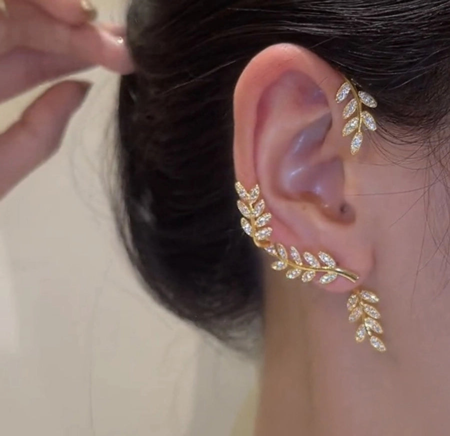 Clip&cuff earrings