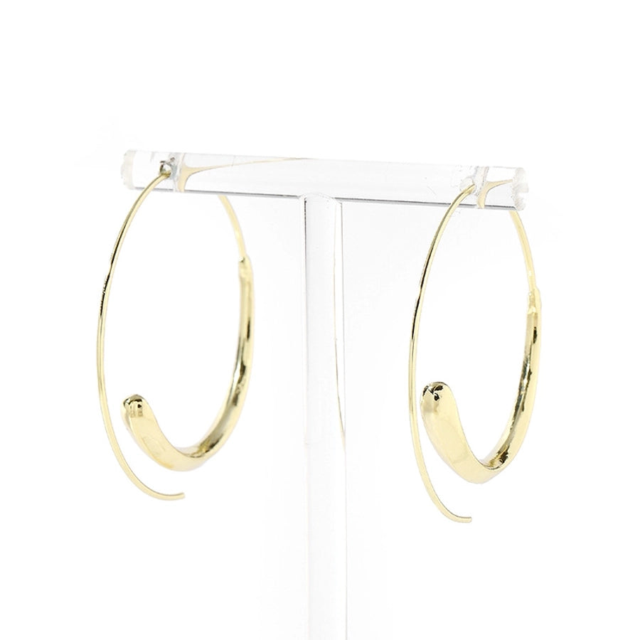 hoop earrings