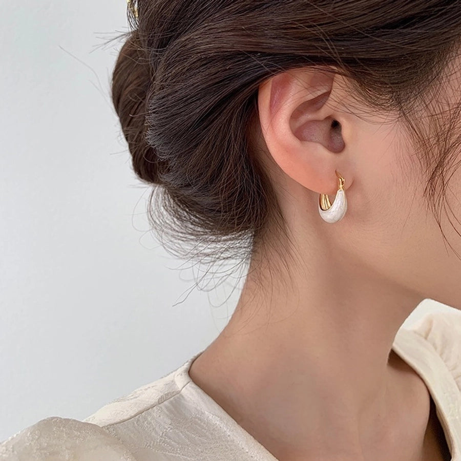 enamel ear studs