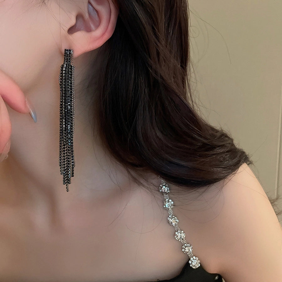 alloy tassel rhinestones
