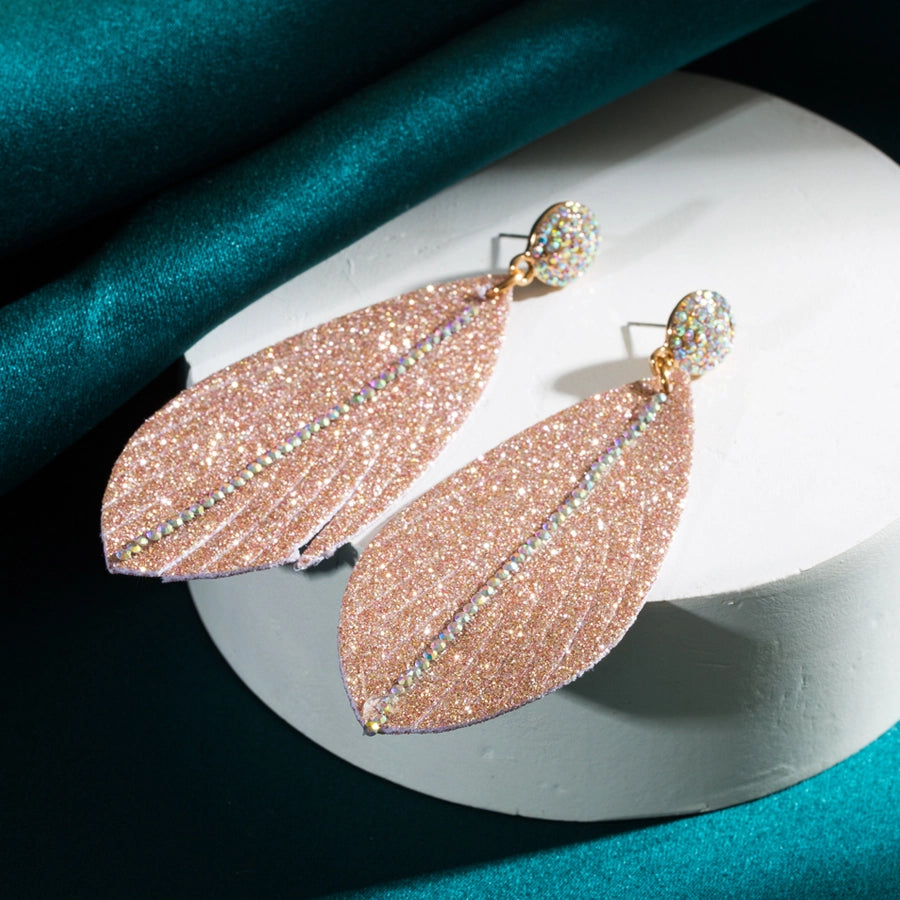 leaves sequins