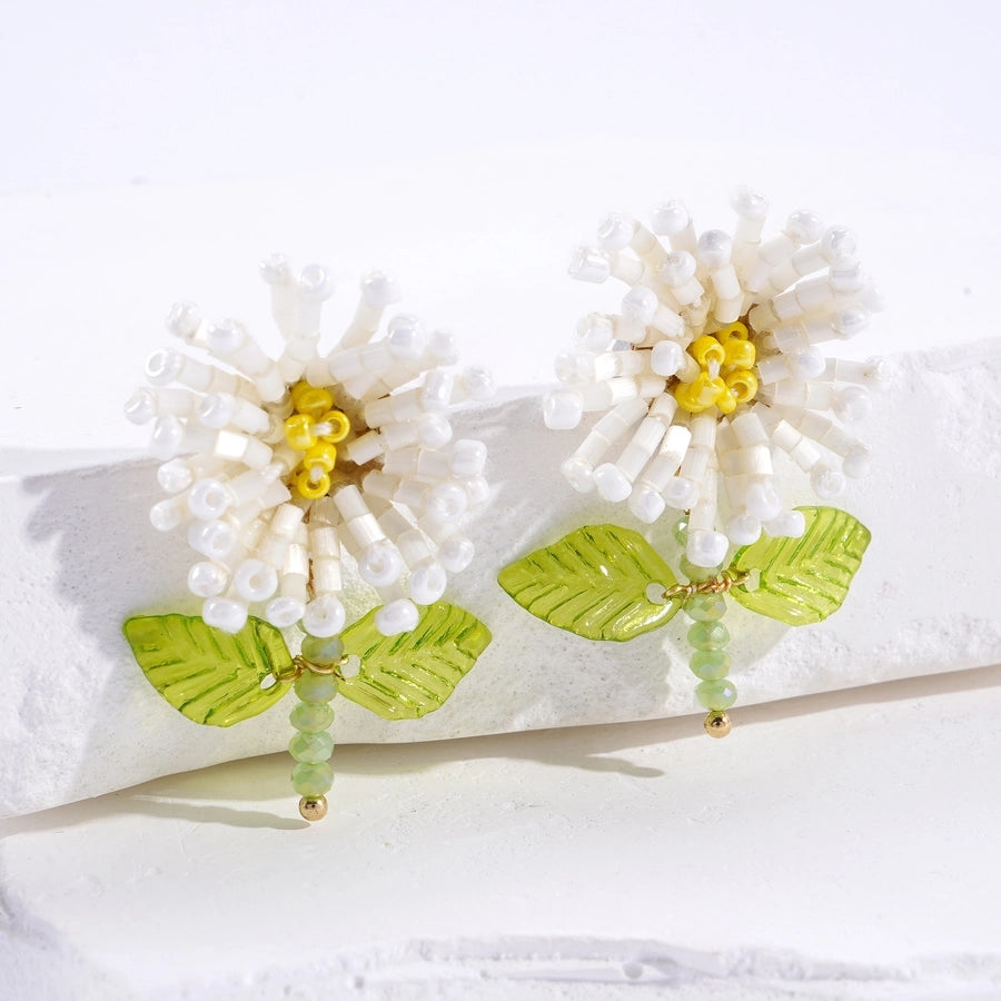 Flower Beaded Arylic