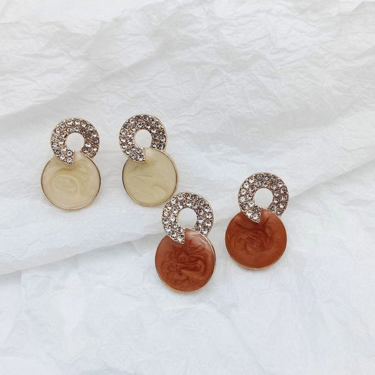 geometric enamel rhinestones