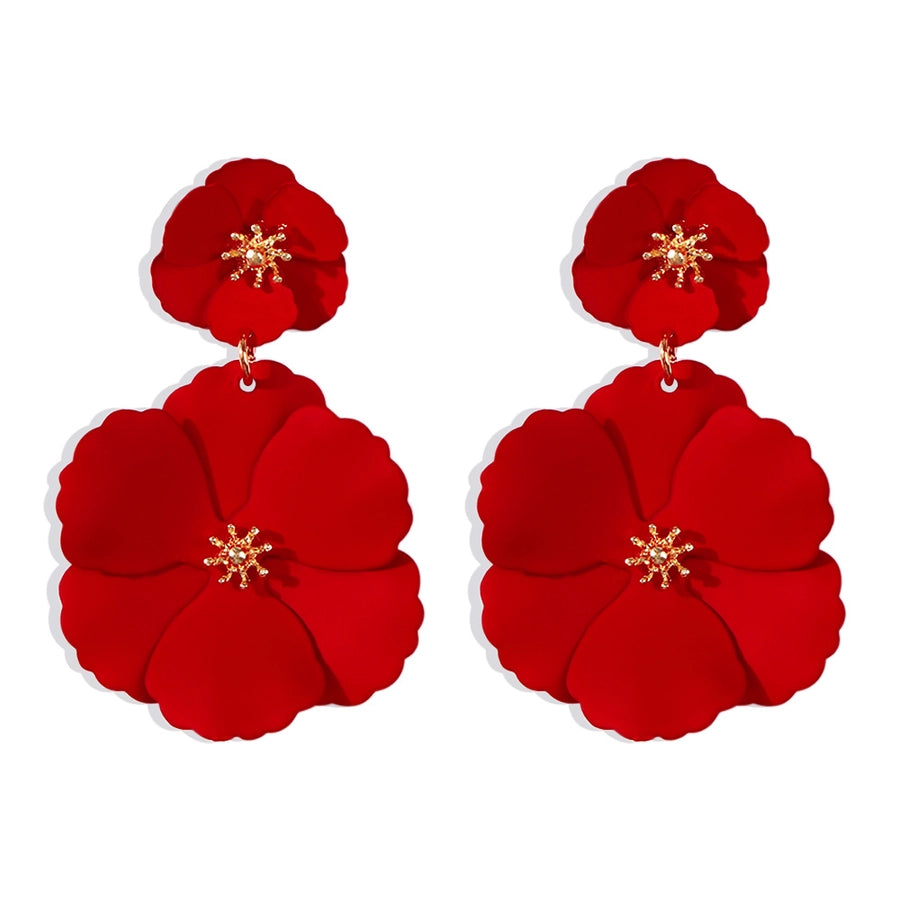 forest flower earrings