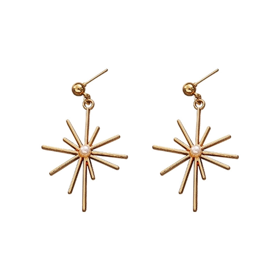 plating pearl earrings