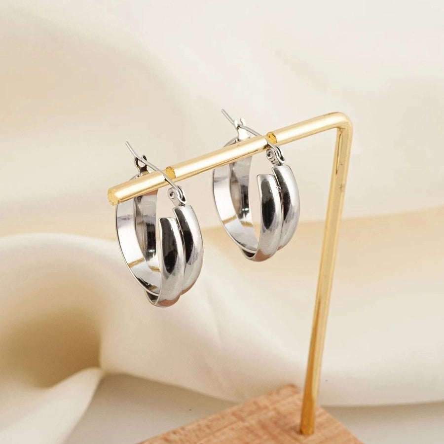 Style Round Stainless Steel 18K
