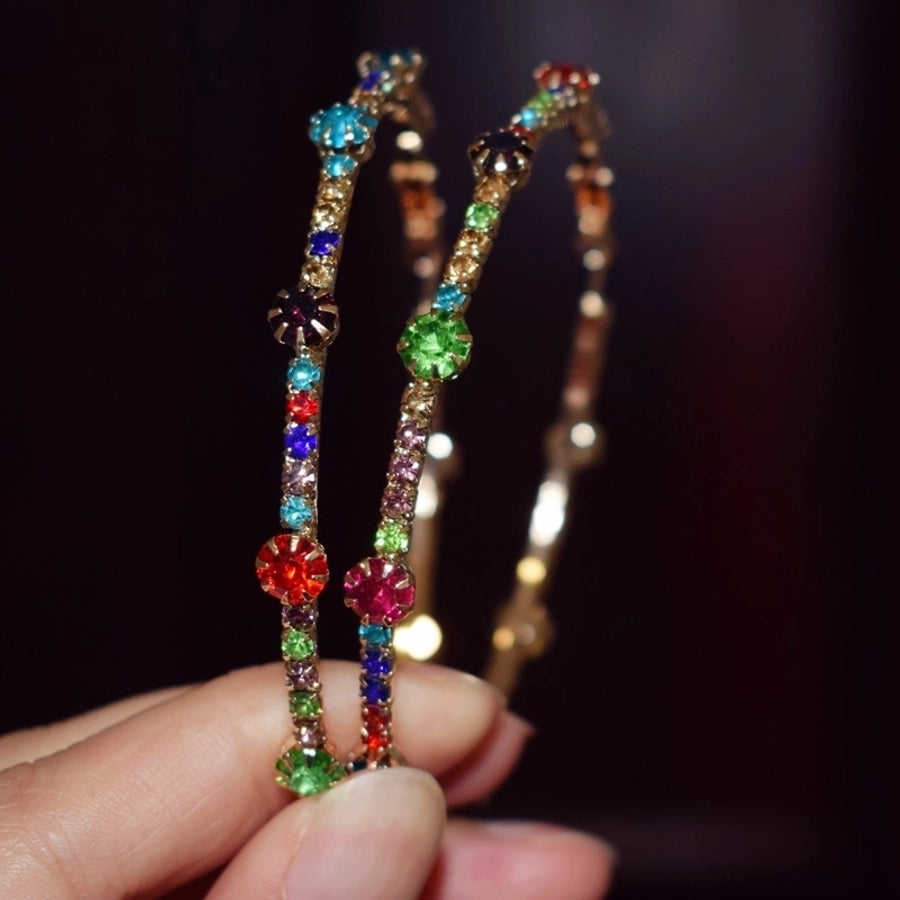 fashion rhinestone earrings